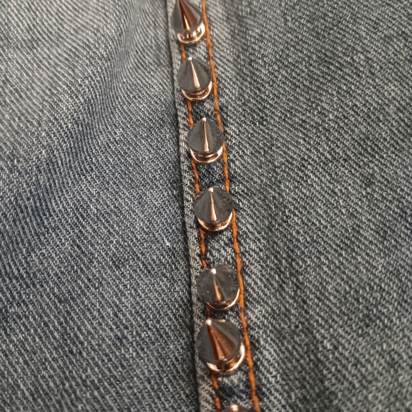 "I CAN BUY MYSELF FLOWERS," Customized Demin Jacket - Picture 14 of 17